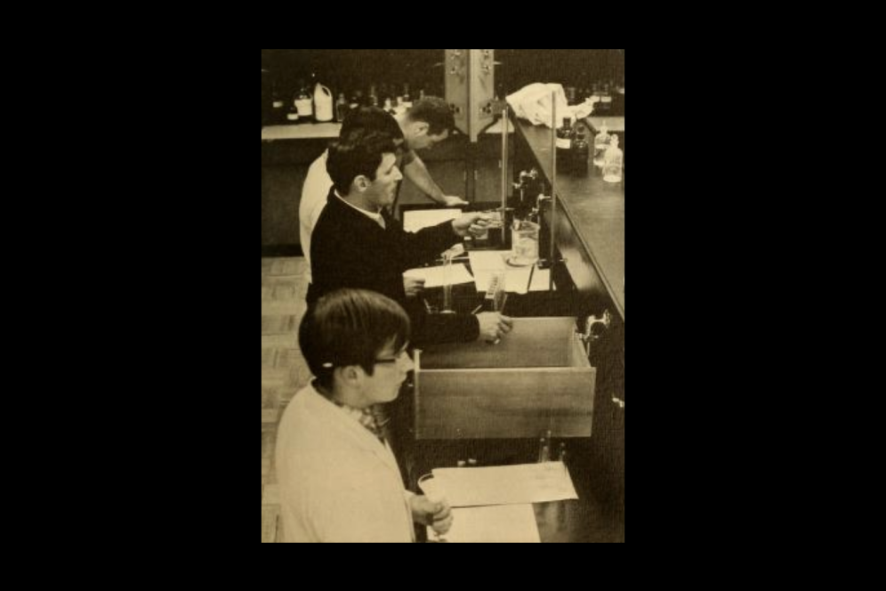 Lab students in the 1960s