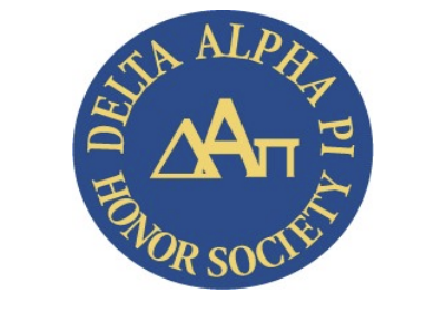 The honor society badge.