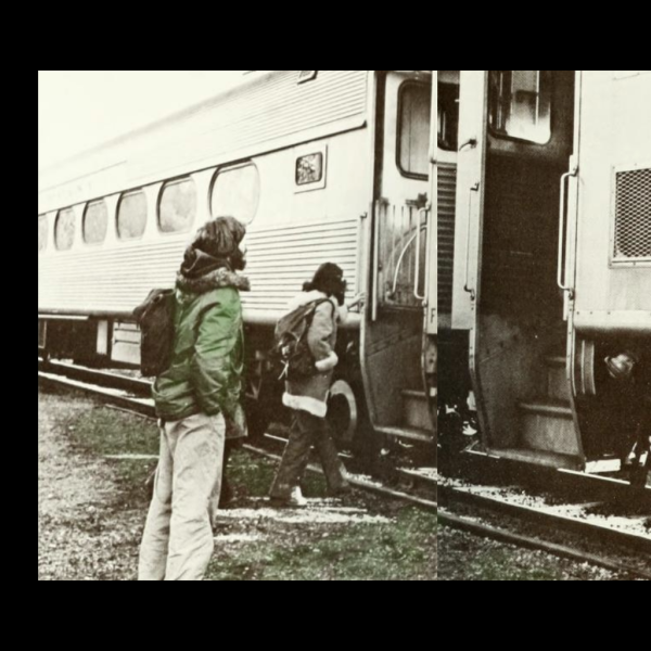 Septa campus train stop 1977