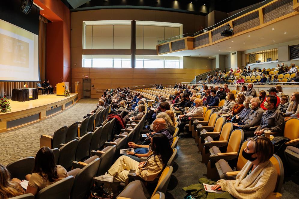 Life Science Building Auditorium: capacity 450