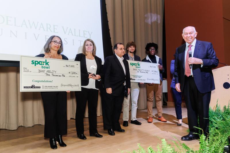 Credit: Delaware Valley University. Bake Ability Bakery won third place.